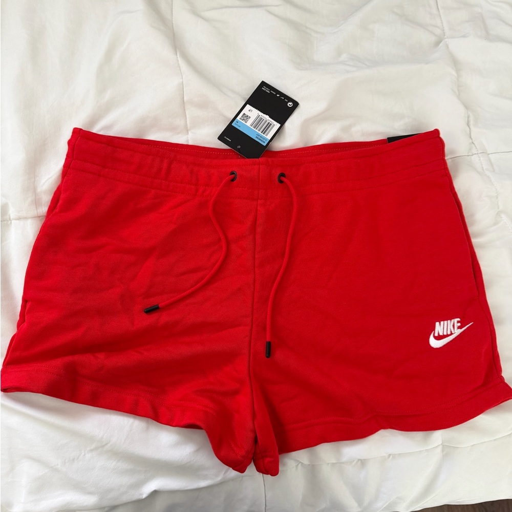 Nike Women's Bright Red Athletic Shorts